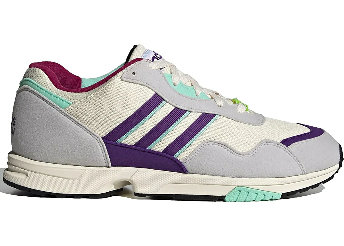 アディダス 白色 ホワイト ピンク スニーカー メンズ ADIDAS HRMNY SPZL WHITE PINK MINT / CHALK WHITE SUPPLIER COLOUR