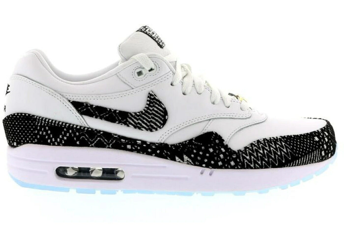 ナイキ マックス 白いこと 白いこと ゴールド 黒いこと 黒いこと エア湖マックス スニーカー メンズ NIKE AIR MAX 1 BHM (2012) / WHITE METALLIC GOLD BLACK