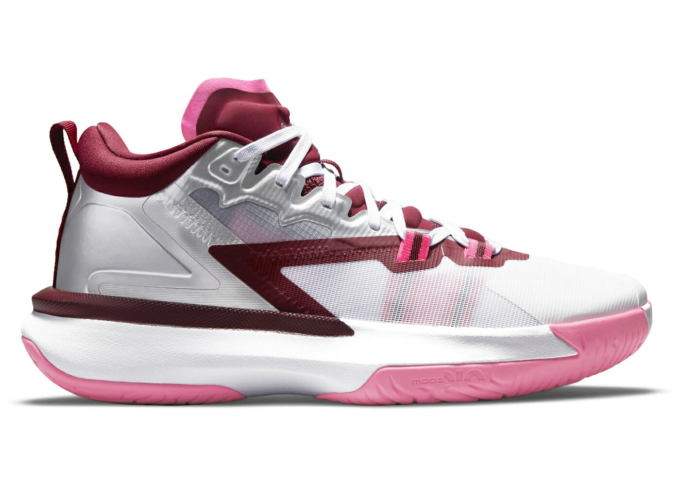 ナイキ ジョーダン 白いこと 白いこと しろがね色 しろがね色 サクラ色 スニーカー メンズ JORDAN ZION 1 PF MARION / WHITE METALLIC SILVER HYPER PINK