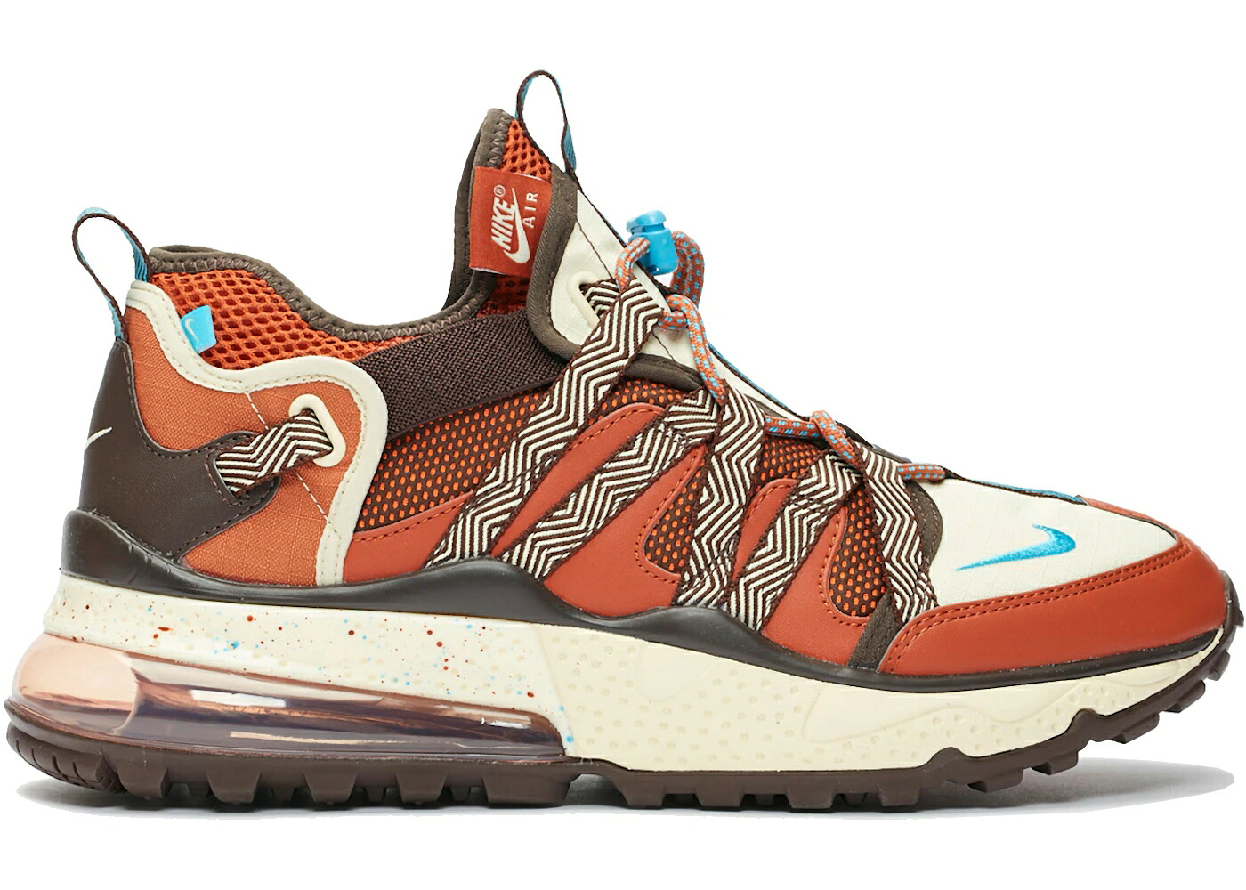 ナイキ マックス 赤銅色 赤銅色 黒いこと 黒いこと エア湖マックス スニーカー メンズ NIKE AIR MAX 270 BOWFIN RUSSET BROWN / DARK RUSSET BLACK