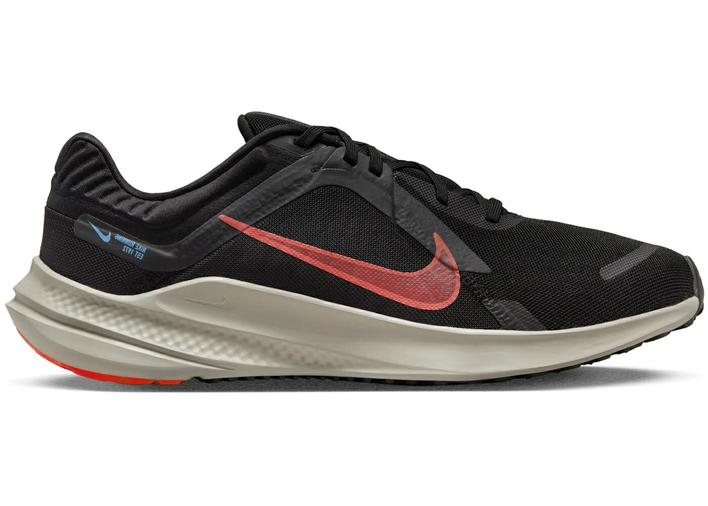ナイキ 黒色 ブラック レーザー 青色 ブルー クリムゾン スニーカー メンズ NIKE QUEST 5 BLACK COBBLESTONE LASER BLUE BRIGHT CRIMSON / BLACK COBBLESTONE LASER BLUE 24,236円