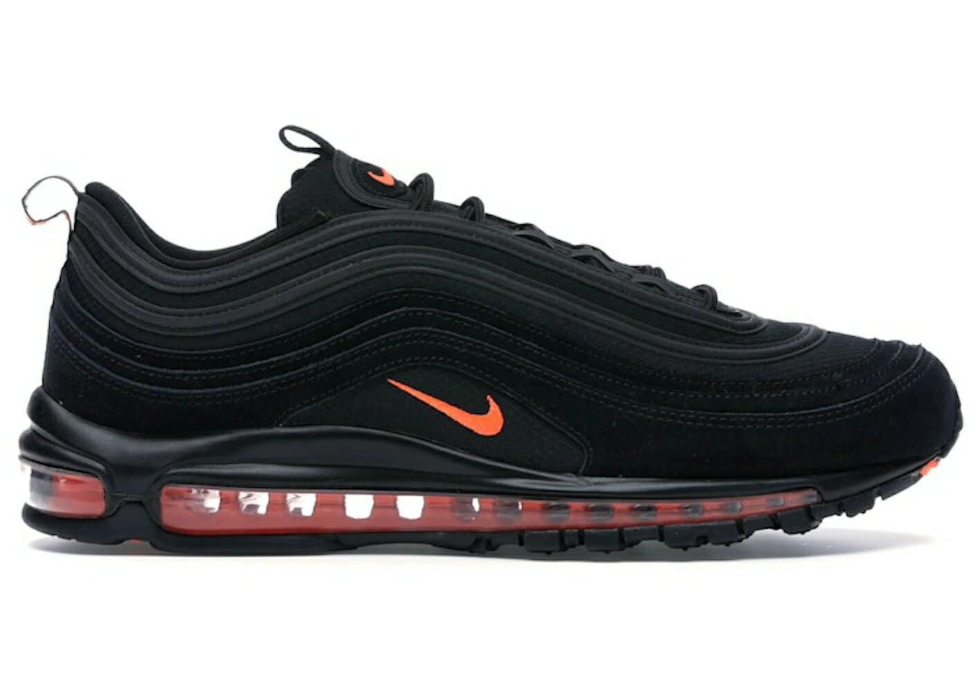 ナイキ マックス 黒いこと 黒いこと クリムゾン エア湖マックス スニーカー メンズ NIKE AIR MAX 97 BLACK HYPER CRIMSON / BLACK HYPER CRIMSON
