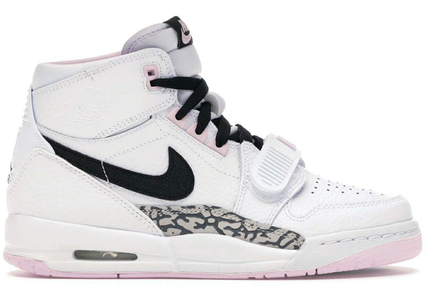 ナイキ ジョーダン レガシー 白いこと 白いこと 黒いこと 黒いこと さくら色 お坊っちゃん キッズ JORDAN LEGACY 312 WHITE BLACK PINK FOAM (GS) / WHITE BLACK PINK FOAM もの言う花 マタニティ スニーカー