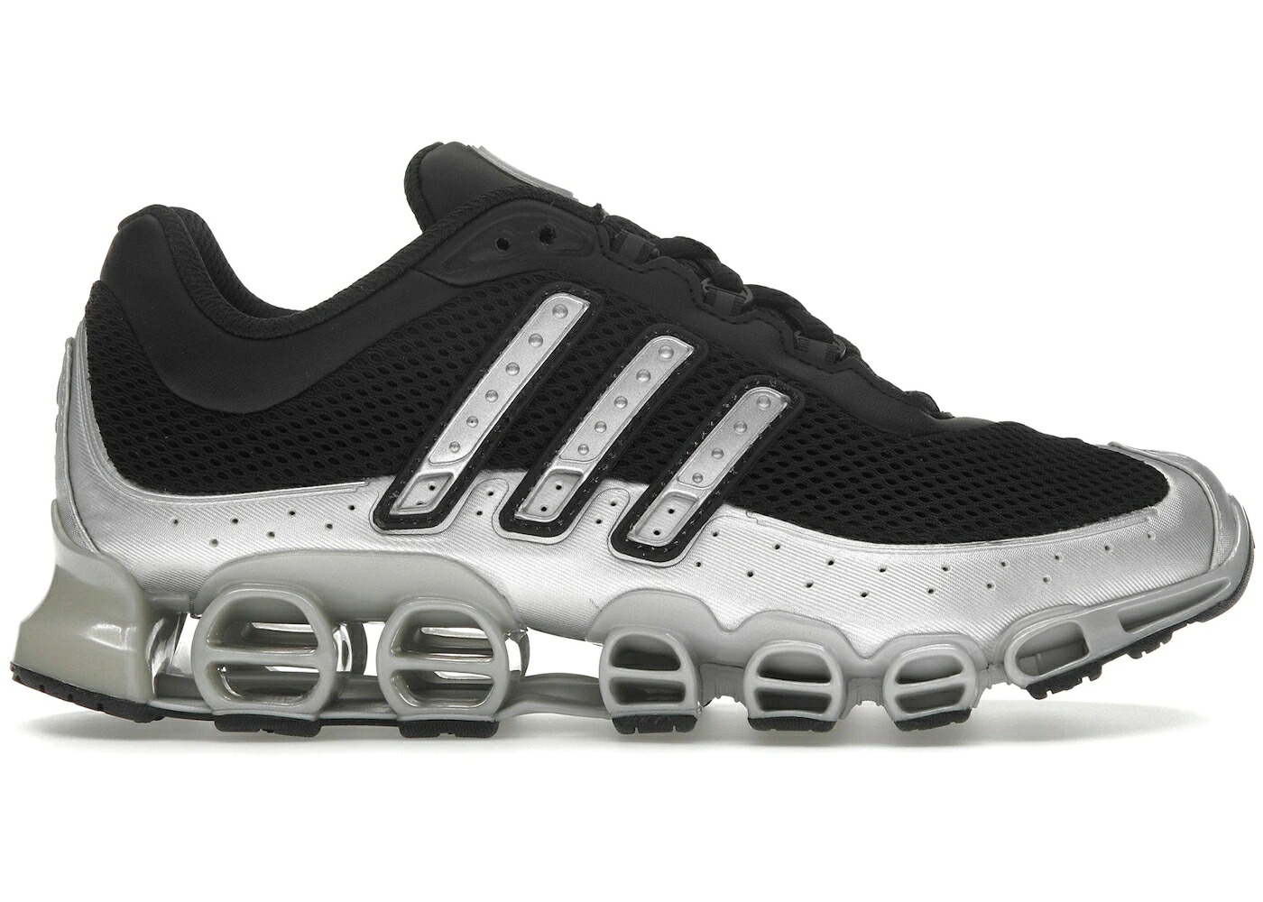 アディダス 黒色 ブラック 銀色 シルバー コア WOMEN'S スニーカー レディース ADIDAS A3 MEGARIDE BLACK SILVER METALLIC (WOMEN'S) / CORE BLACK SILVER METALLIC CORE|スニケス