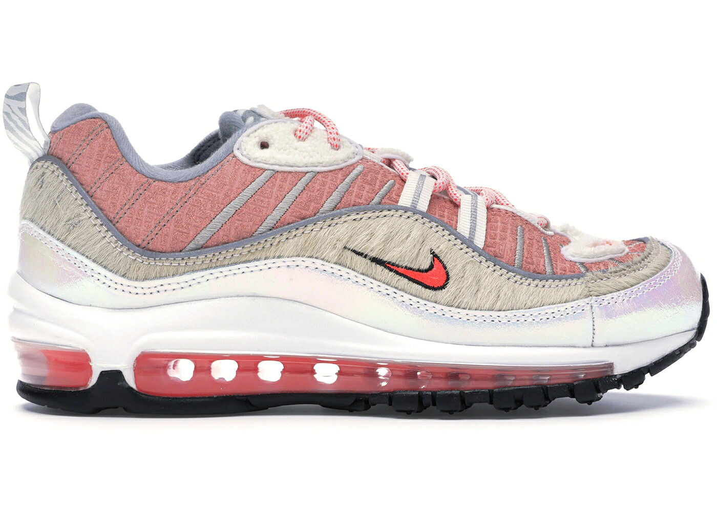 ナイキ マックス クリムゾン エア湖マックス WOMEN\u0027S スニーカー レディース NIKE AIR MAX 98 CHINESE NEW YEAR (2019) (WOMEN\u0027S) / BLEACHED CORAL BRIGHT CRIMSON