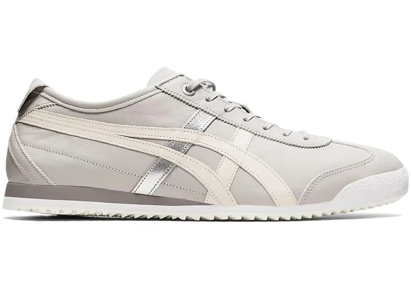 アシックス メキシコ 灰色 グレー クリーム 銀色 シルバー オニツカタイガー スニーカー メンズ ASICS ONITSUKA TIGER MEXICO 66 SD OYSTER GREY CREAM SILVER / OYSTER GREY CREAM