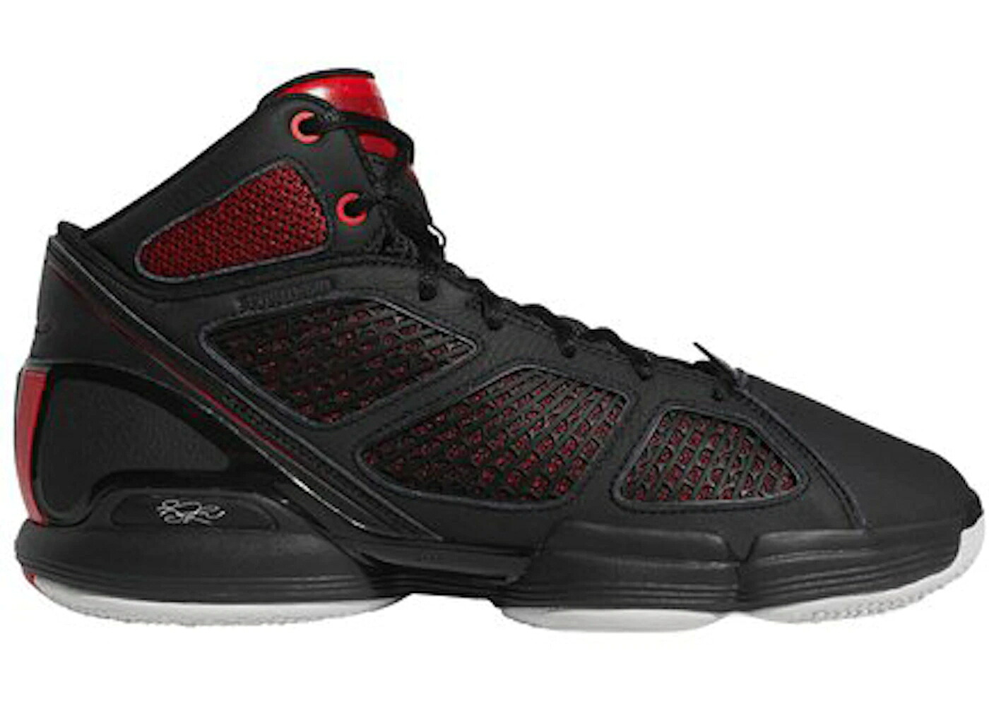 アディダス サクラ色 黒いこと 黒いこと 赤 赤いこと 1.5 スニーカー メンズ ADIDAS D ROSE BLACK SCARLET / BLACK SCARLET RED