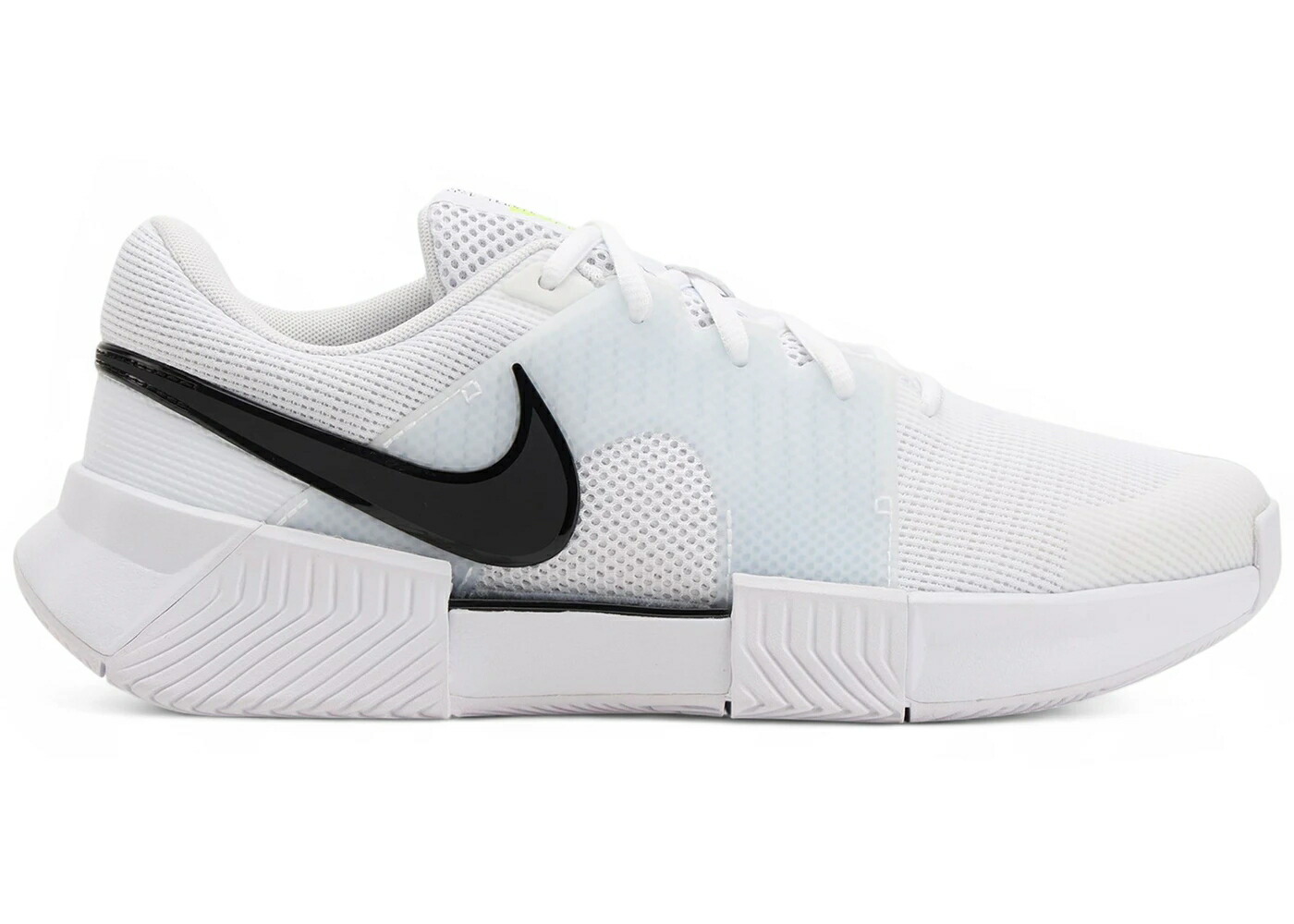 ナイキ 望遠レンズ 白いこと 白いこと 黒いこと 黒いこと スニーカー メンズ NIKE ZOOM GP CHALLENGE 1 HC WHITE BLACK / WHITE BLACK WHITE