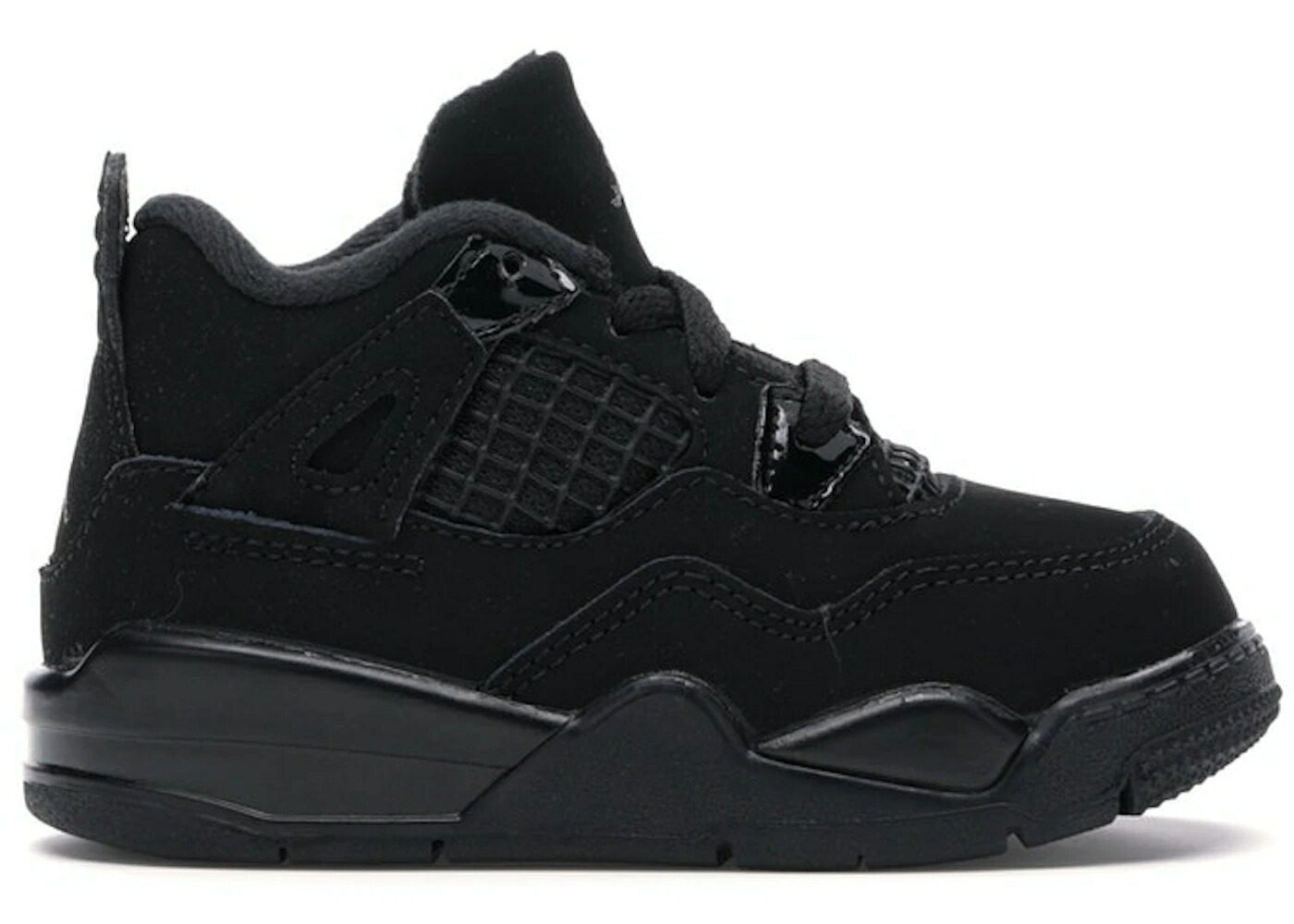 ナイキ ジョーダン 黒いこと 黒いこと お坊っちゃん キッズ JORDAN 4 RETRO BLACK CAT (2020) (TD) / BLACK BLACK LIGHT GRAPHITE