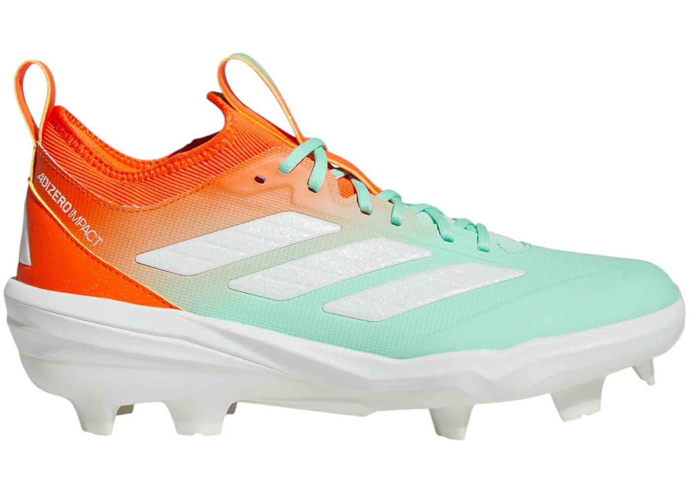 アディダス アディゼロ インパクト 橙 オレンジ 白色 ホワイト スニーカー メンズ ADIDAS ADIZERO IMPACT CANDY TPU ORANGE CLOUD WHITE / IMPACT ORANGE CLOUD WHITE CLOUD