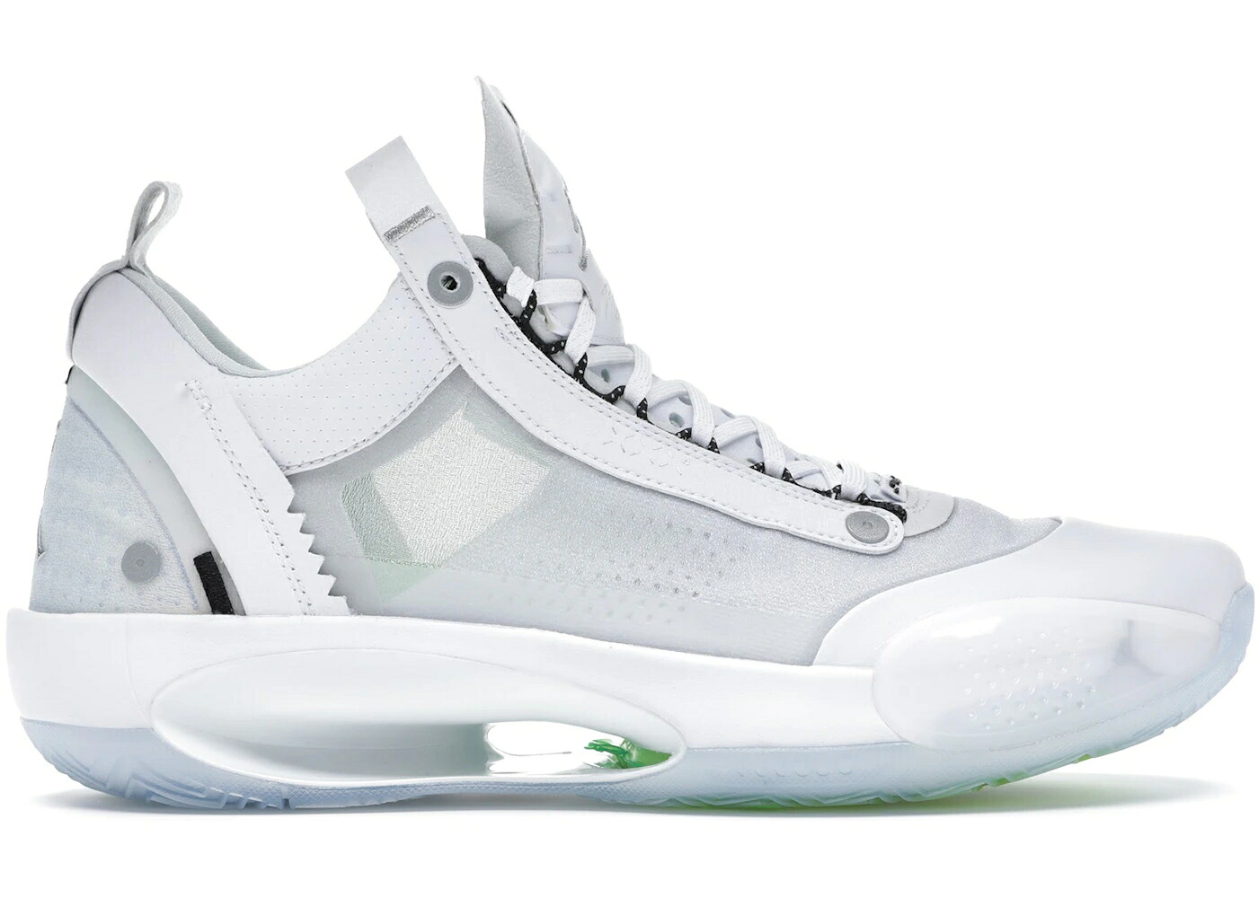 ナイキ ジョーダン 純一無雑 白いこと 白いこと しろがね色 しろがね色 スニーカー メンズ JORDAN XXXIV LOW PURE MONEY / WHITE METALLIC SILVER PURE スニーカー-メンズ靴