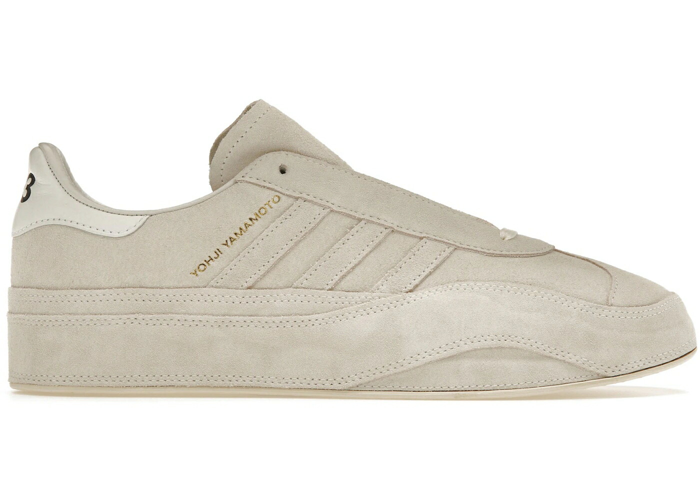 アディダス ガゼル 皮膚軟化剤 白いこと 白いこと 中核グループ スニーカー メンズ ADIDAS Y-3 GAZELLE CREAM WHITE / CREAM WHITE CREAM WHITE CORE