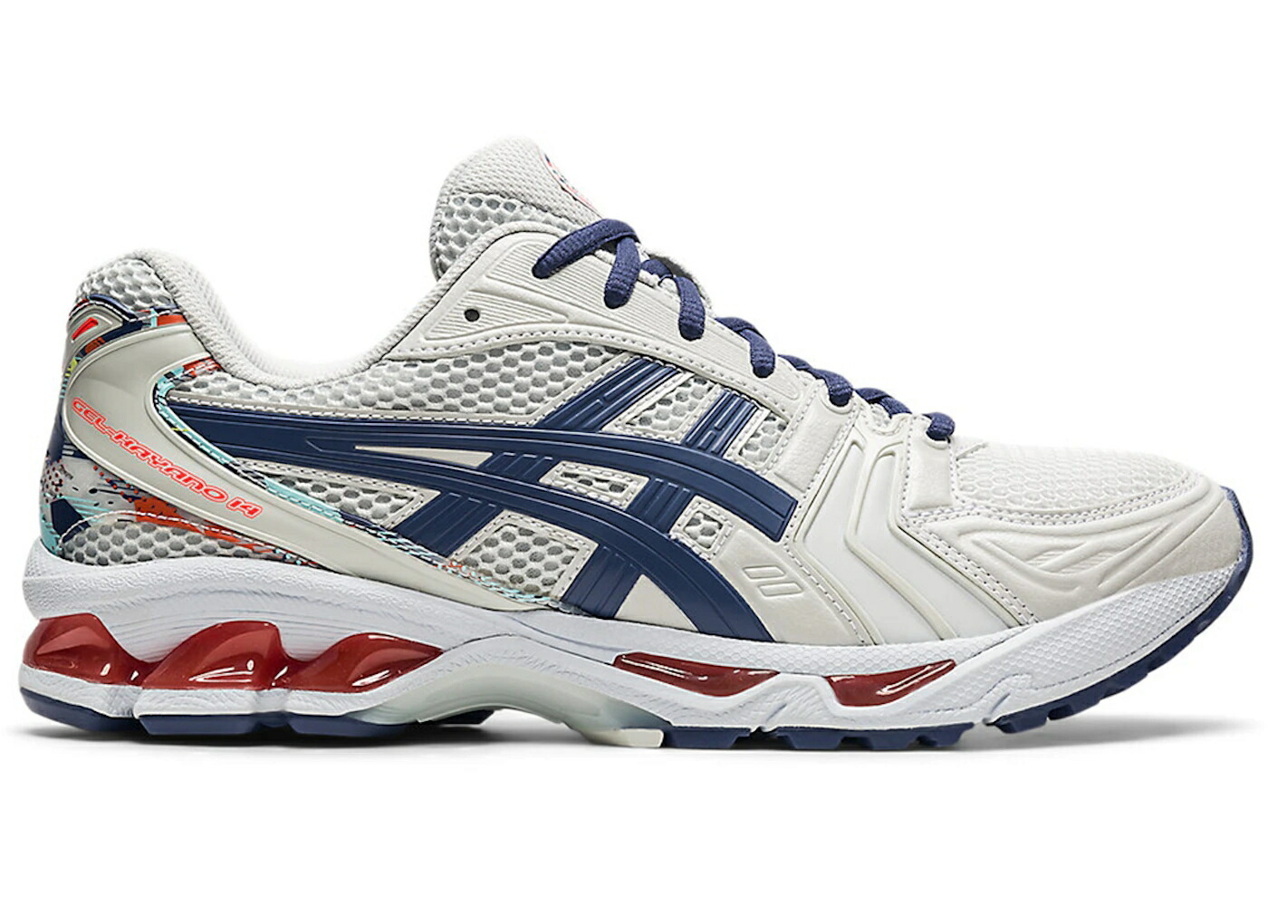 アシックス 薄墨色 薄墨色 サンダー 青碧 青碧 スニーカー メンズ ASICS GEL-KAYANO 14 GLACIER GREY THUNDER BLUE / GLACIER GREY THUNDER BLUE