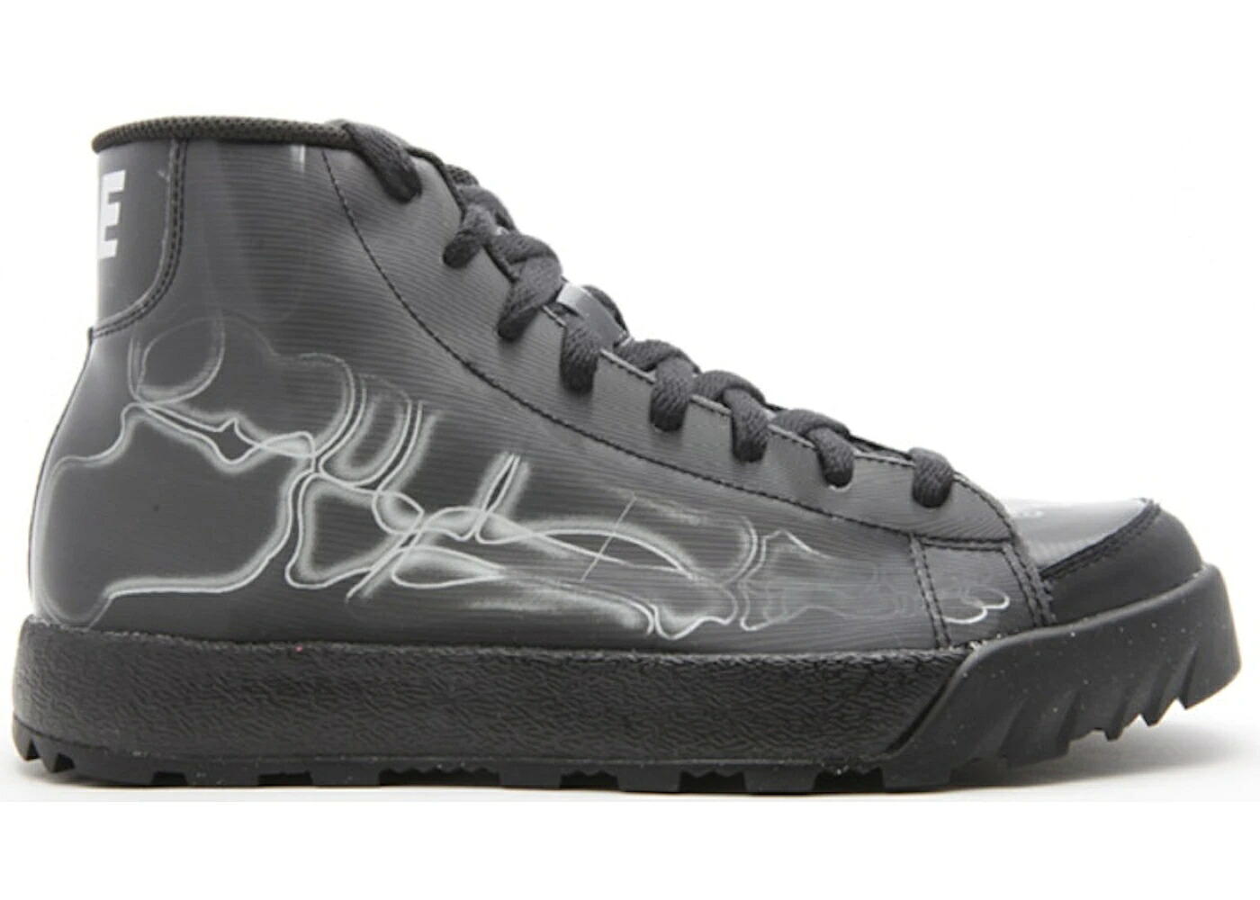 ナイキ ブレイザー ミッド 黒色 ブラック 銀色 シルバー スニーカー メンズ NIKE BLAZER MID ACG X-RAY / BLACK METALLIC SILVER BLACK|スニケス