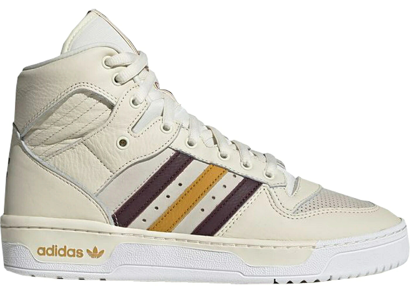 アディダス 白いこと 白いこと ナイト爵 赤 赤いこと レアル スニーカー メンズ ADIDAS RIVALRY HI ERIC EMANUEL / CRYSTAL WHITE NIGHT RED REAL
