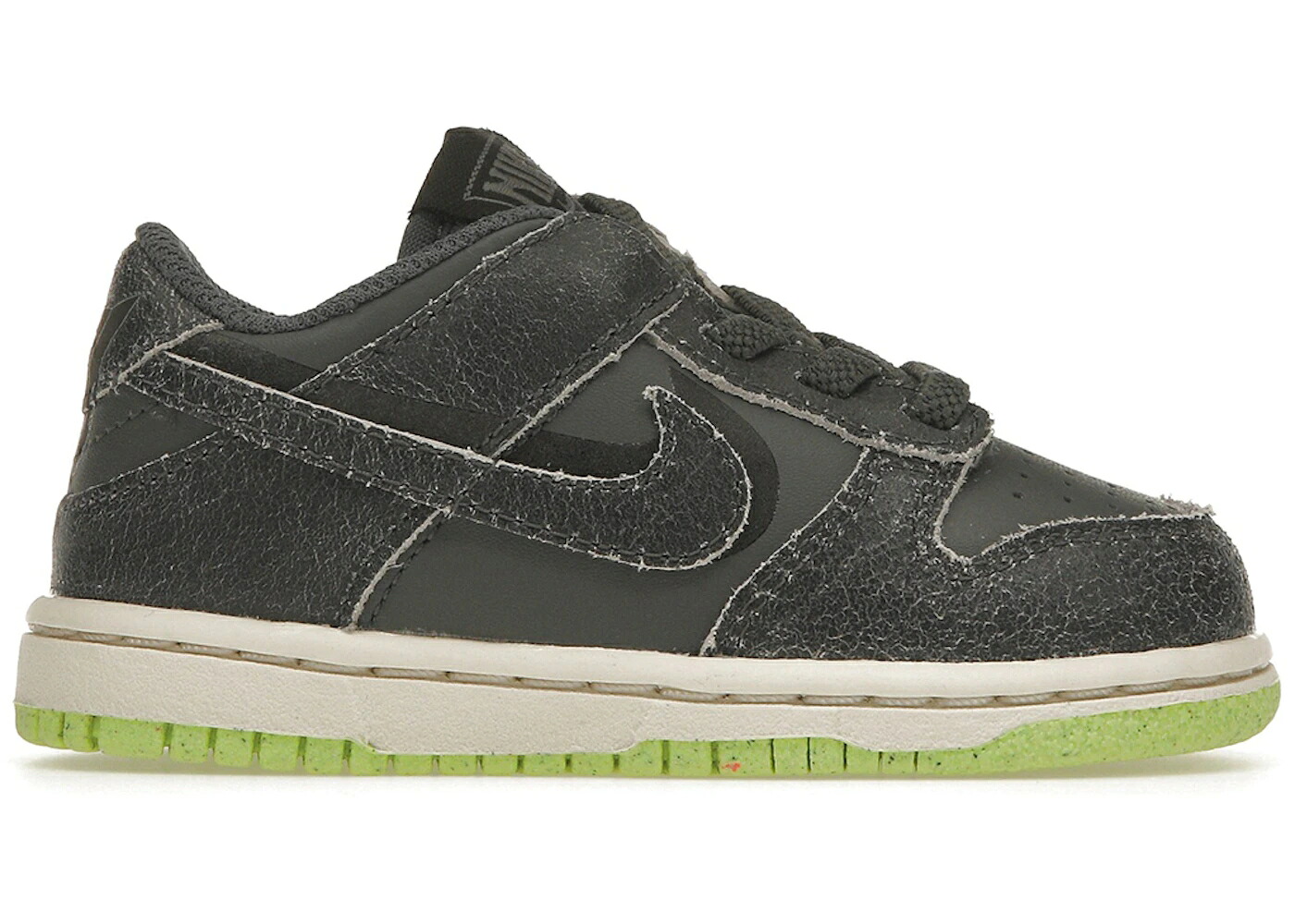 ナイキ ダンク 薄墨色 薄墨色 緑 緑であること ダンクロー 御坊っちゃん キッズ NIKE DUNK LOW HALLOWEEN (2022) (TD) / IRON GREY PHANTOM GHOST GREEN