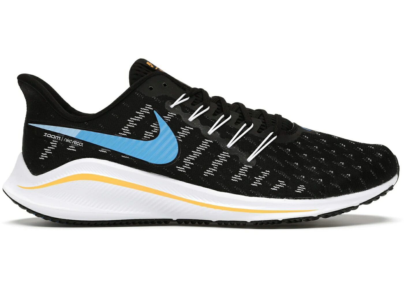 ナイキ ズーム 黒色 ブラック 白色 ホワイト 青色 ブルー スニーカー メンズ NIKE AIR ZOOM VOMERO 14 BLACK/WHITE / BLACK WHITE PSYCHIC BLUE