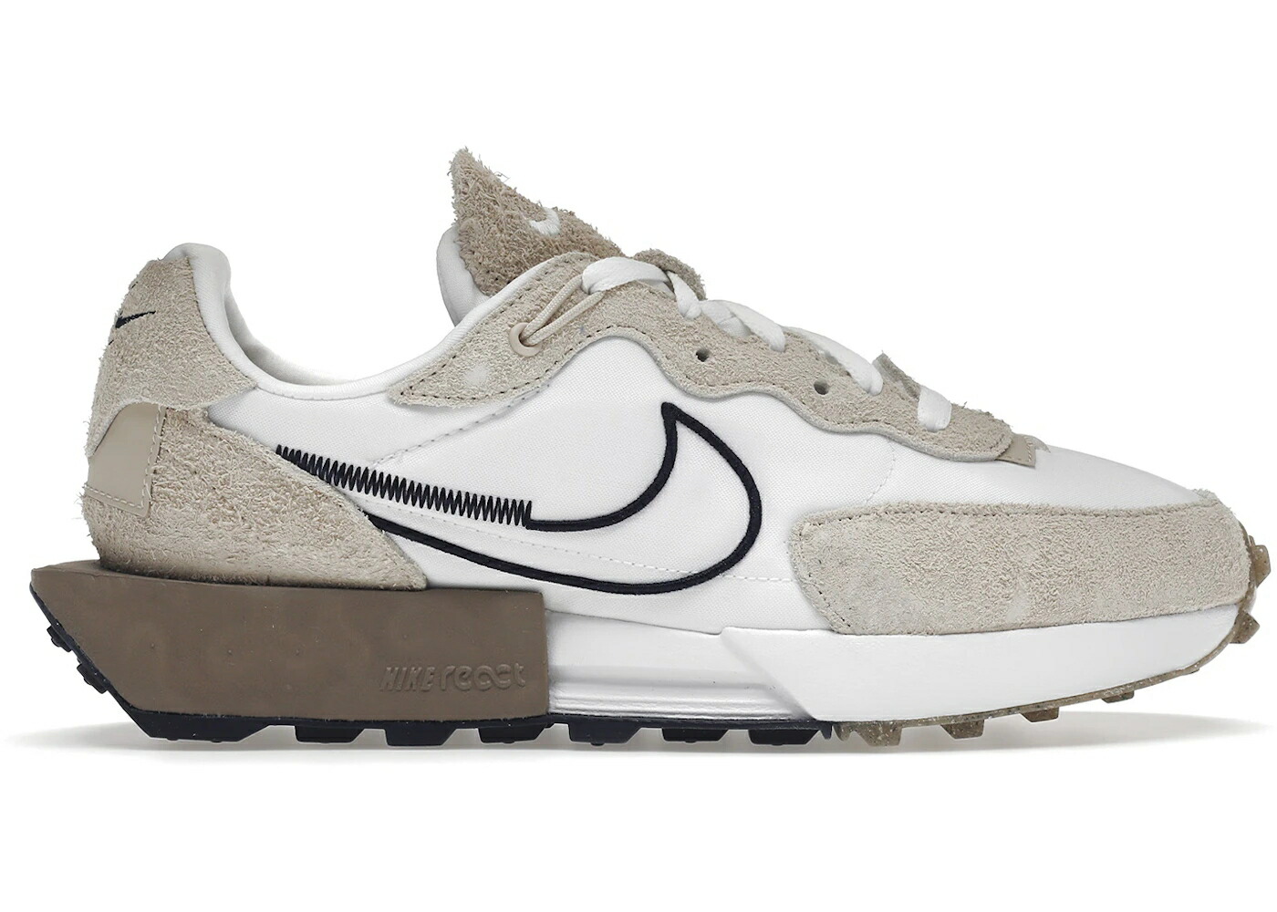 ナイキ ワッフル 白色 ホワイト カーキ WOMEN'S スニーカー レディース NIKE FONTANKA WAFFLE SANDDRIFT WHITE (WOMEN'S) / SANDDRIFT WHITE KHAKI BLACKENED