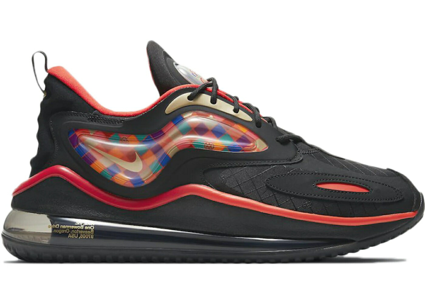 ナイキ マックス ゼファー スプリング 黒色 ブラック クリムゾン 赤 レッド エアマックス スニーカー メンズ NIKE AIR MAX ZEPHYR CHINESE NEW YEAR SPRING FESTIVAL / BLACK BRIGHT CRIMSON PEPPER RED