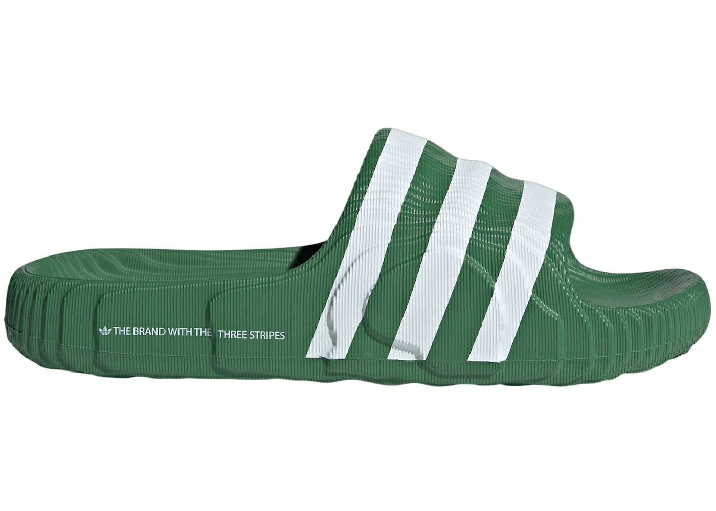 アディダス アディレッタ 緑 グリーン 白色 ホワイト スニーカー メンズ ADIDAS ADILETTE 22 SLIDES PRELOVED GREEN CLOUD WHITE / PRELOVED GREEN CLOUD WHITE CLOUD