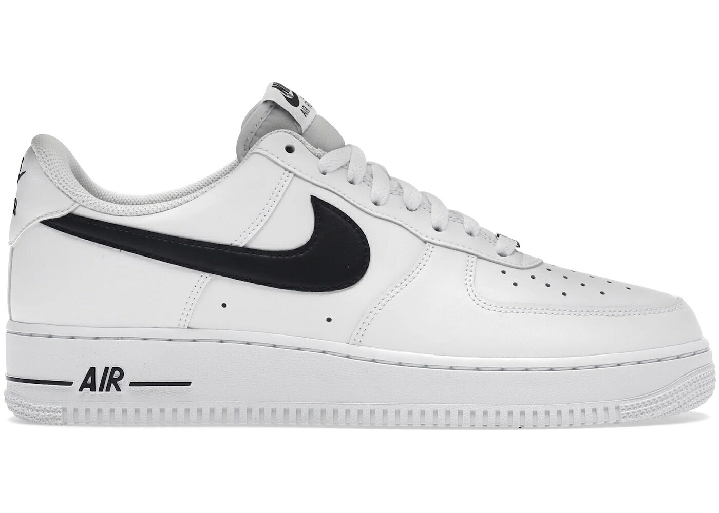 ナイキ 白いこと 白いこと 黒いこと 黒いこと 空軍 スニーカー メンズ NIKE AIR FORCE 1 LOW WHITE BLACK (2020) / WHITE BLACK