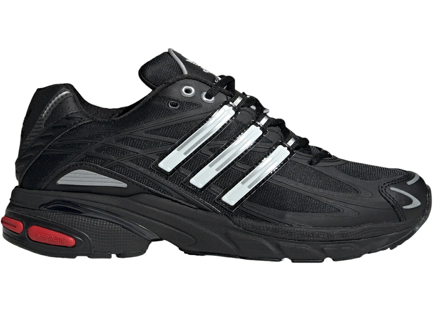 アディダス コア 黒色 ブラック 白色 ホワイト スニーカー メンズ ADIDAS ADISTAR CUSHION CORE BLACK CLOUD WHITE BETTER SCARLET / CORE BLACK CLOUD WHITE BETTER