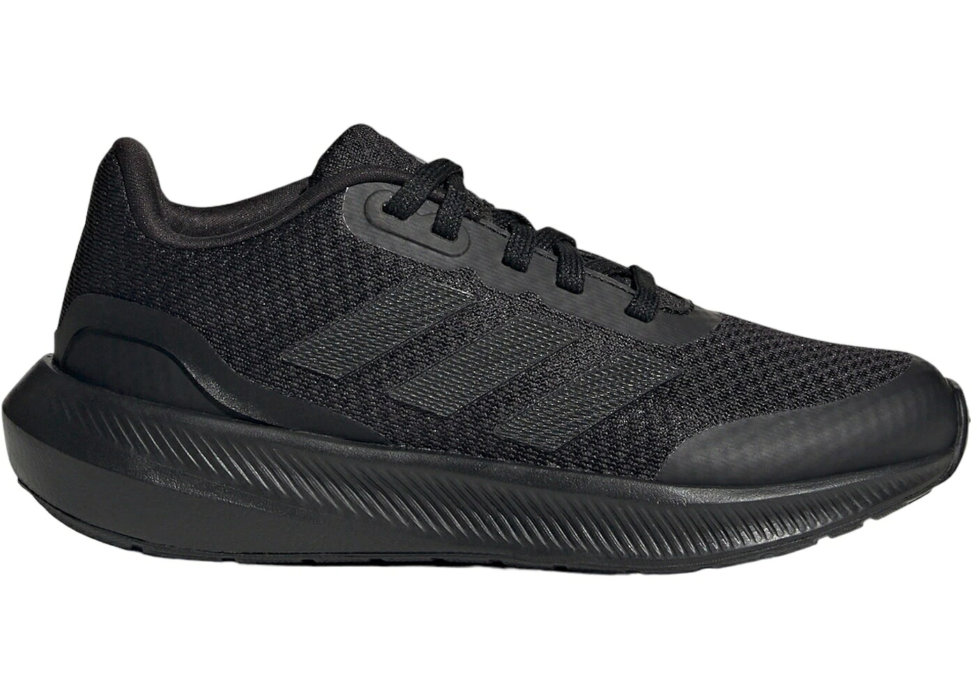 アディダス 中核グループ 黒いこと 黒いこと 御坊っちゃん キッズ ADIDAS RUNFALCON 3 CORE BLACK (GS) / CORE BLACK CORE BLACK CORE BLACK もの言う花 マタニティ スニーカー