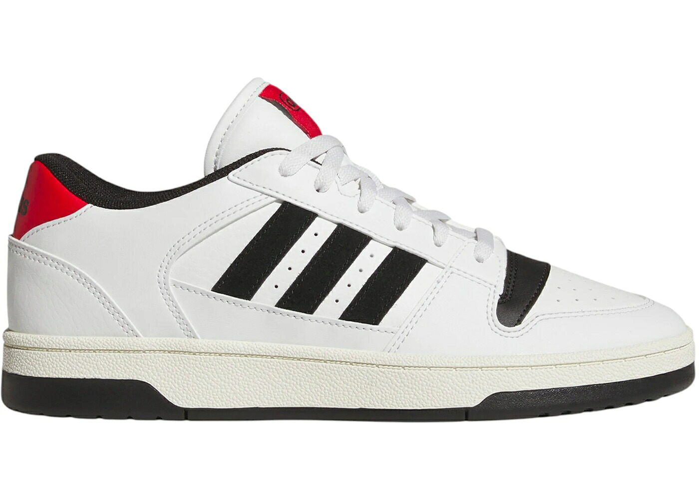 アディダス 白色 ホワイト 黒色 ブラック 赤 レッド コア スニーカー メンズ ADIDAS BREAK START WHITE BLACK COLLEGIATE RED / CRYSTAL WHITE CORE BLACK|スニケス