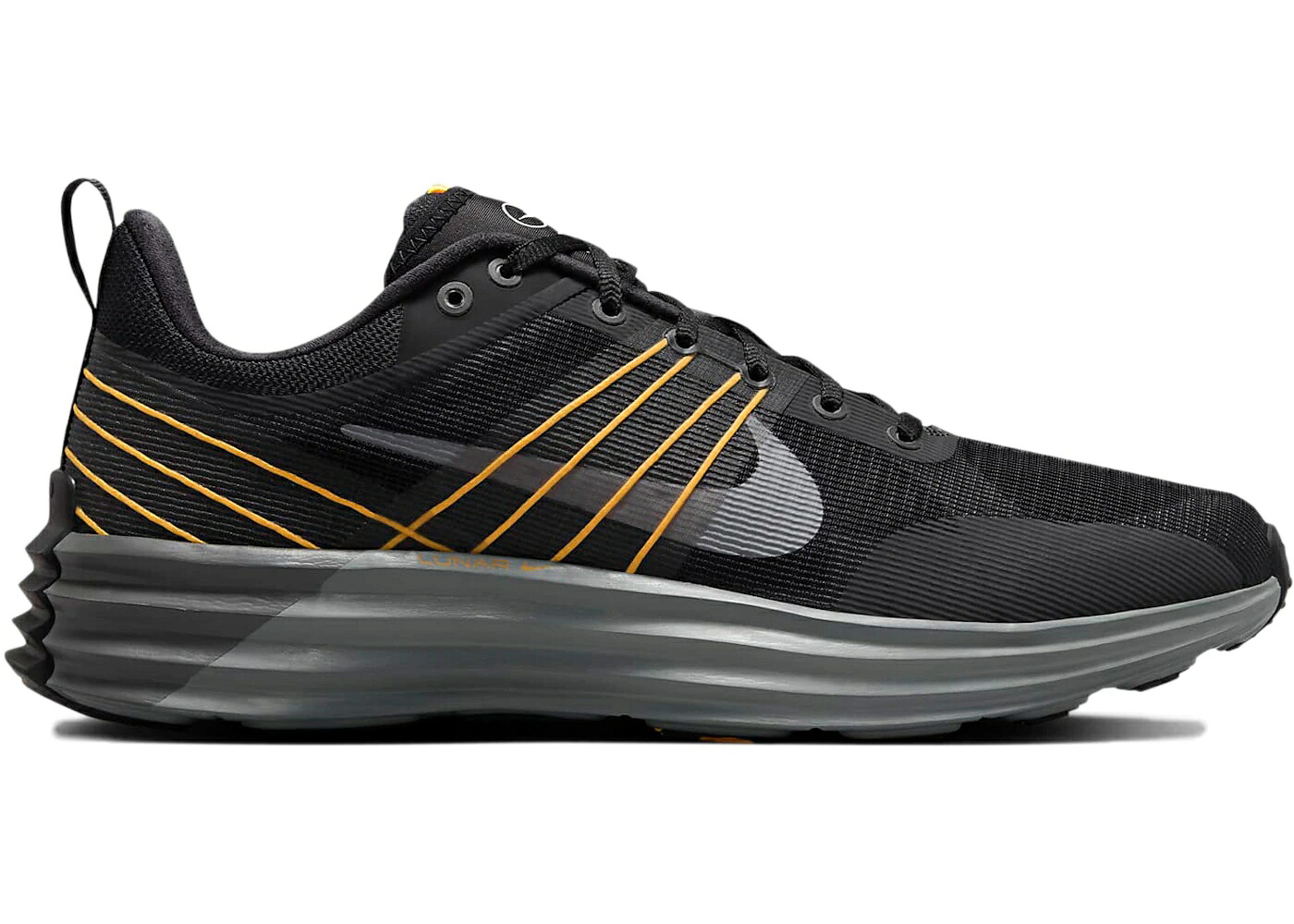 ナイキ ルーナー ルナー 黒いこと 黒いこと レーザ 橙 オレンジ色 薄墨色 薄墨色 スニーカー メンズ NIKE LUNAR ROAM BLACK LASER ORANGE / BLACK SMOKE GREY LASER ORANGE