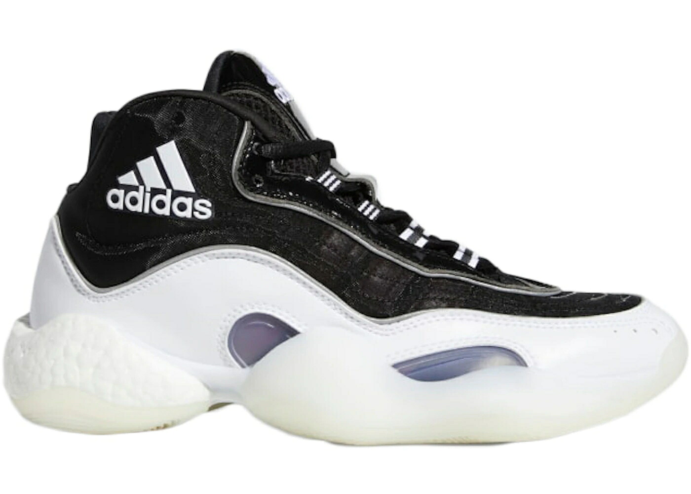 アディダス クレイジー アイコン コア 黒色 ブラック 白色 ホワイト マルーン スニーカー メンズ ADIDAS CRAZY BYW ICON 98 CORE BLACK CLOUD WHITE / CORE BLACK CLOUD WHITE MAROON