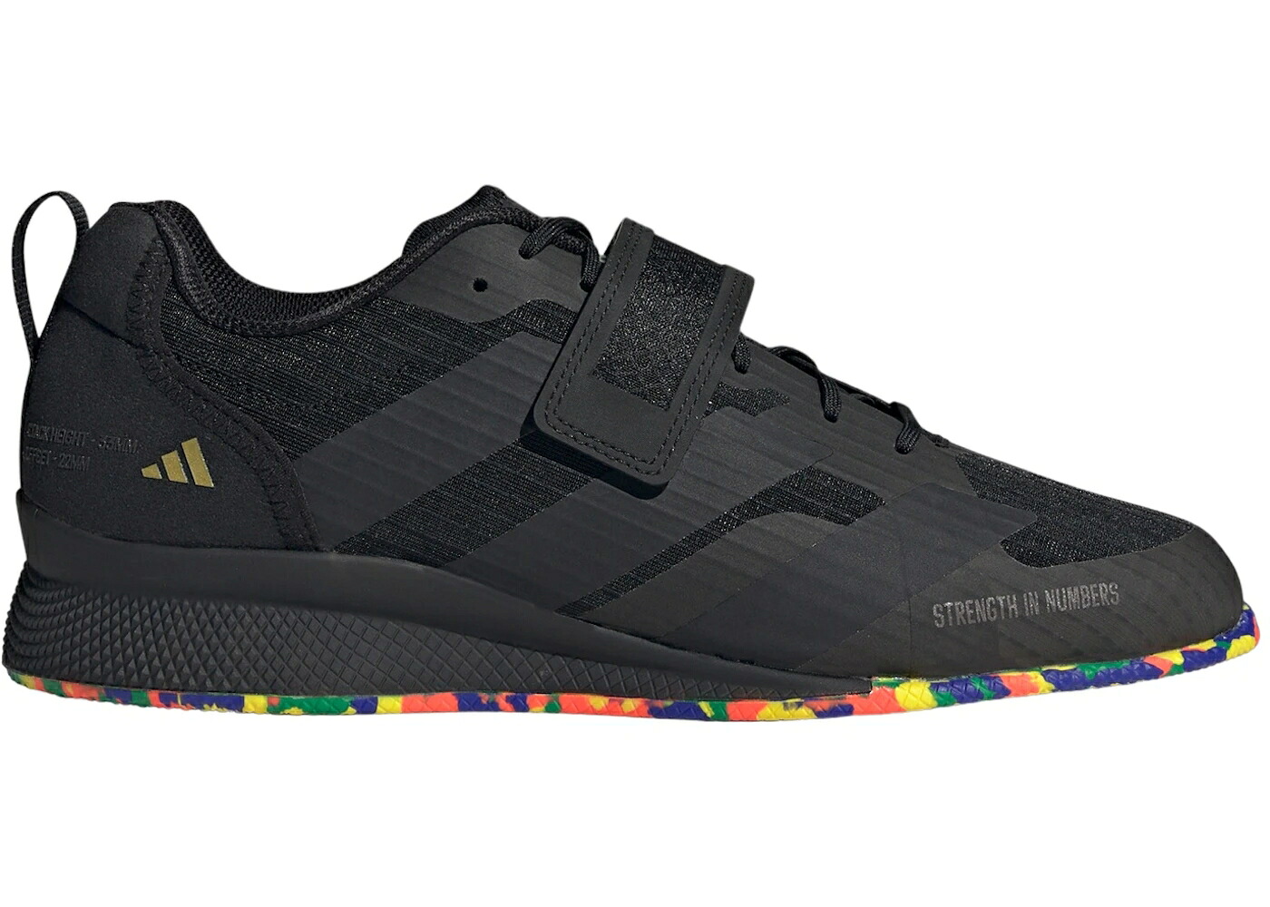アディダス 中核グループ 黒いこと 黒いこと ゴールド スニーカー メンズ ADIDAS ADIPOWER 3 CORE BLACK GOLD METALLIC / CORE BLACK CORE BLACK GOLD