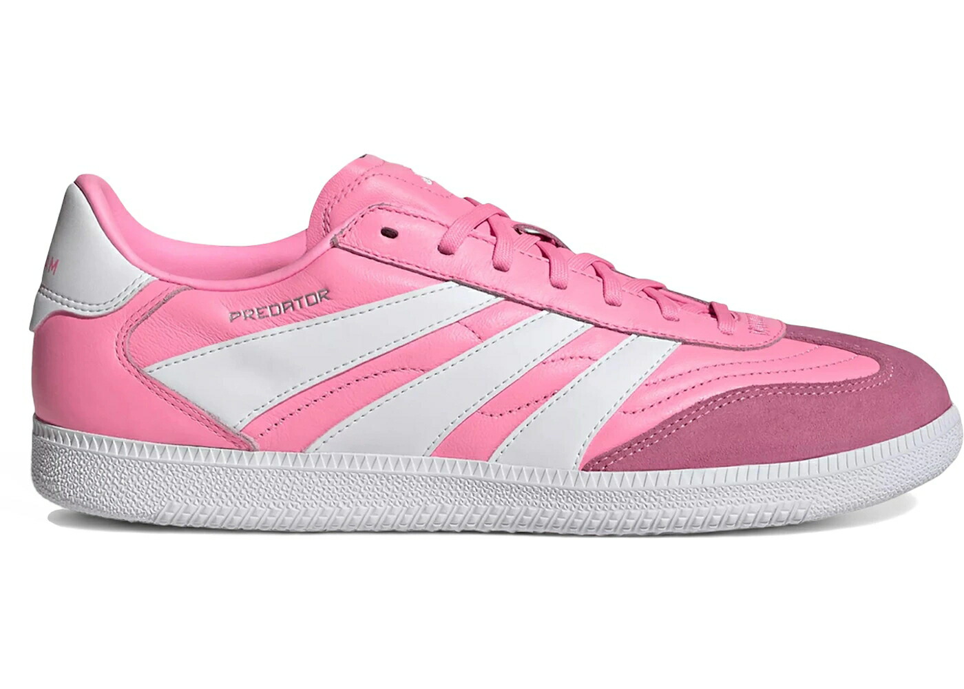 アディダス プレデター フリースタイル ピンク 白色 ホワイト コア 黒色 ブラック スニーカー メンズ ADIDAS PREDATOR FREESTYLE INDOOR DAVID BECKHAM BEAM PINK / BEAM PINK CLOUD WHITE CORE BLACK