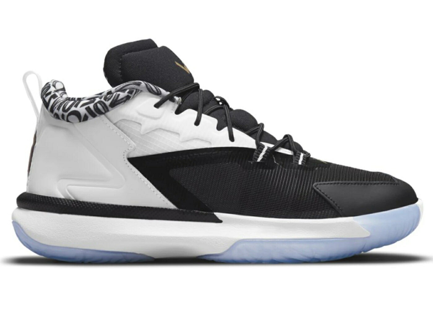 ナイキ ジョーダン 黒いこと 黒いこと 白いこと 白いこと ゴールド お坊っちゃん キッズ JORDAN ZION 1 GEN (なおなお書き) / BLACK WHITE METALLIC GOLD もの言う花 マタニティ スニーカー