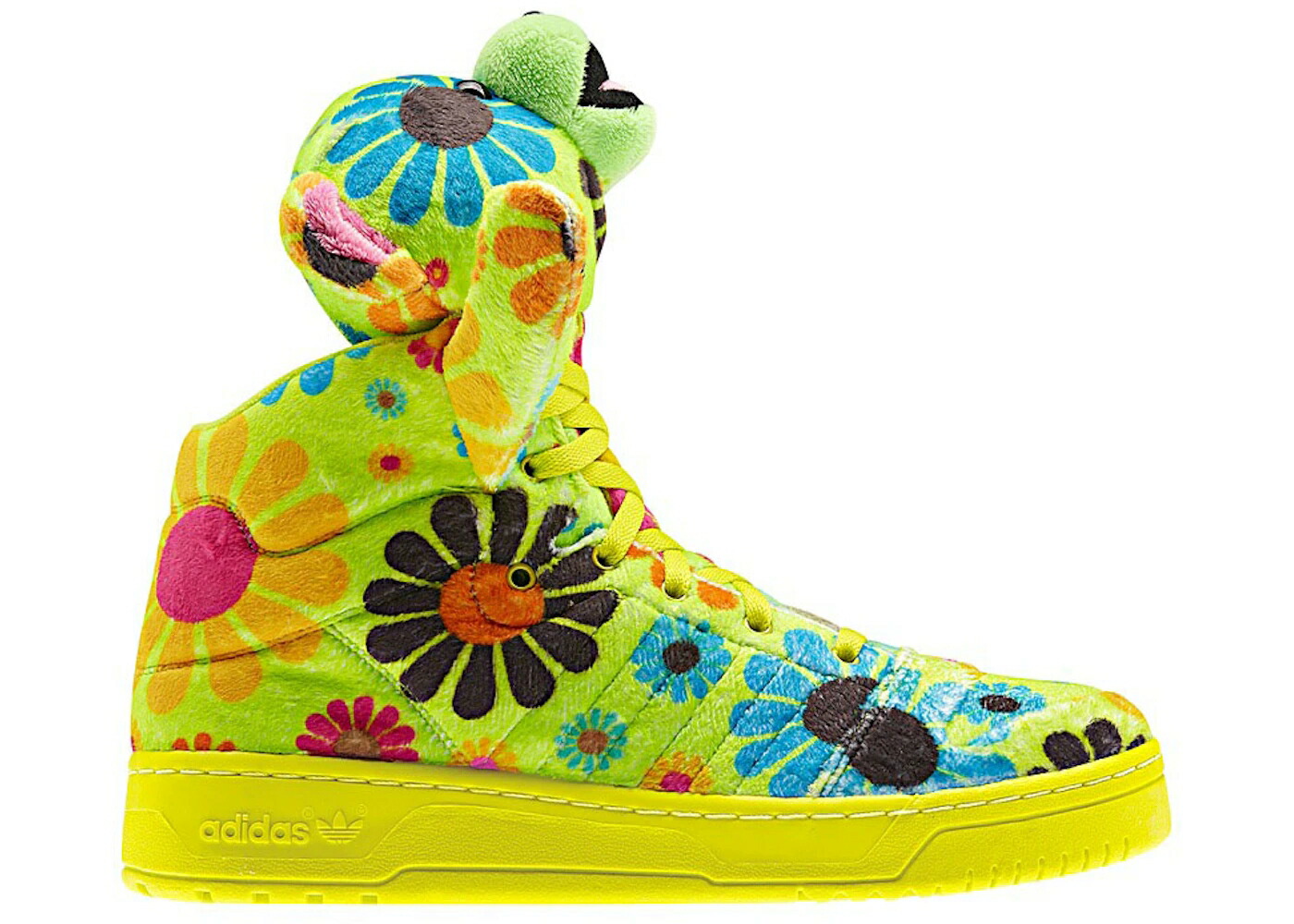 アディダス パワー スニーカー メンズ ADIDAS JS BEAR FLOWER POWER / MULTICOLOR