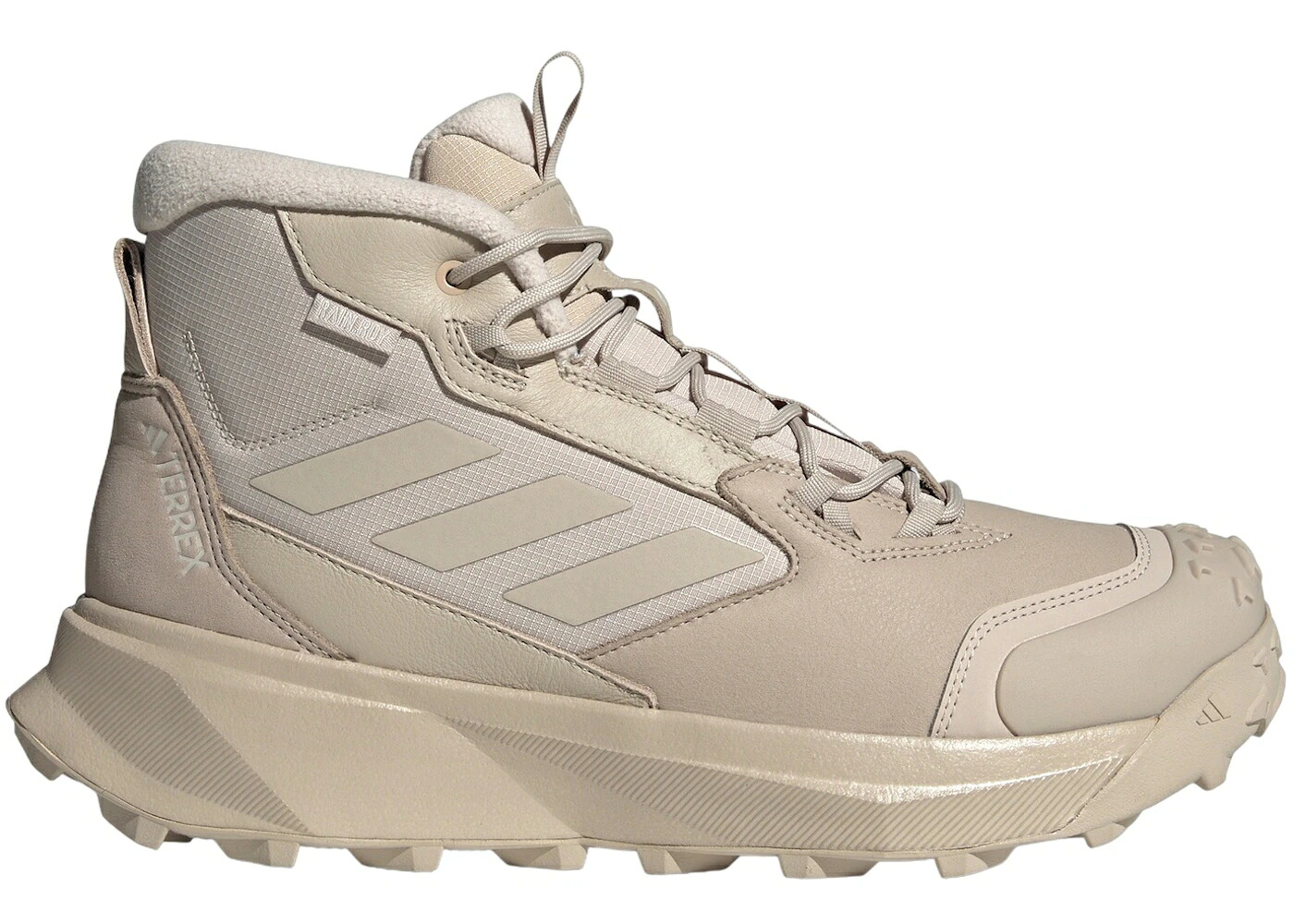アディダス 冬期 なめし革 ベージュ RAIN.RDY COLD.RDY スニーカー メンズ ADIDAS TERREX WINTER LEATHER CUT WONDER BEIGE ALUMINA / WONDER BEIGE WONDER BEIGE