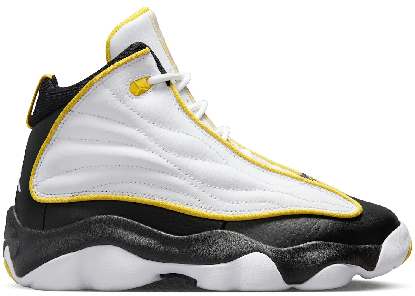 ナイキ ジョーダン プロ 白色 ホワイト 黒色 ブラック 黄色 イエロー ジュニア キッズ JORDAN PRO STRONG WHITE BLACK TOUR YELLOW (GS) / WHITE BLACK TOUR YELLOW ベビー マタニティ スニーカー