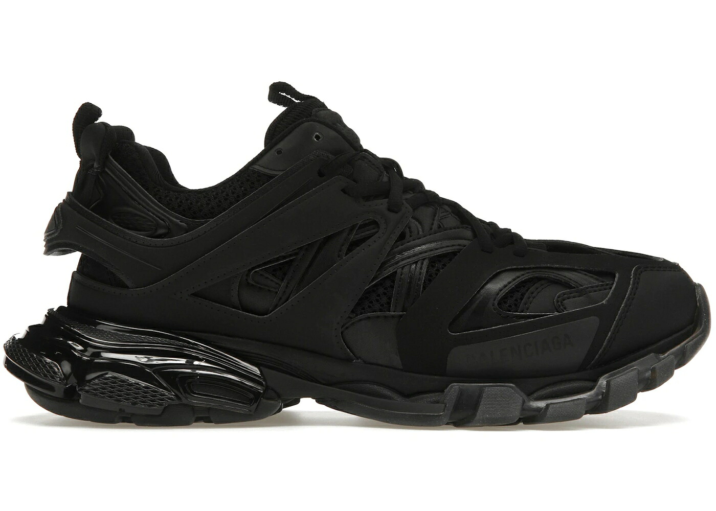 バレンシアガ トラック 黒色 ブラック スニーカー メンズ BALENCIAGA TRACK CLEAR SOLE BLACK /|スニケス