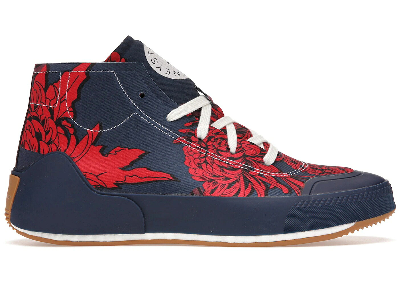 アディダス ミッド 紺色 米国海軍 赤 赤いこと 中核グループ WOMEN\u0027S スニーカー レディース ADIDAS TREINO MID SELLA MCCARTNEY NAVY RED FLORAL (WOMEN\u0027S) / COLLEGIATE NAVY VIVID RED CORE
