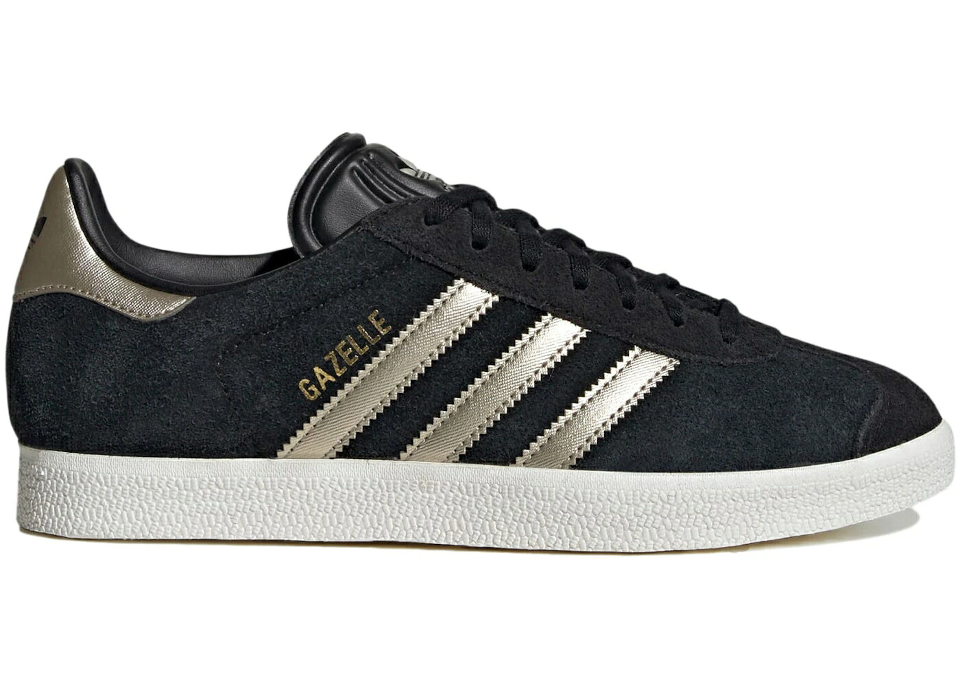 アディダス ガゼル コア 黒色 ブラック WOMEN'S スニーカー レディース ADIDAS GAZELLE CYBER METALLIC (WOMEN'S) / CORE BLACK CYBER METALLIC CLOUD