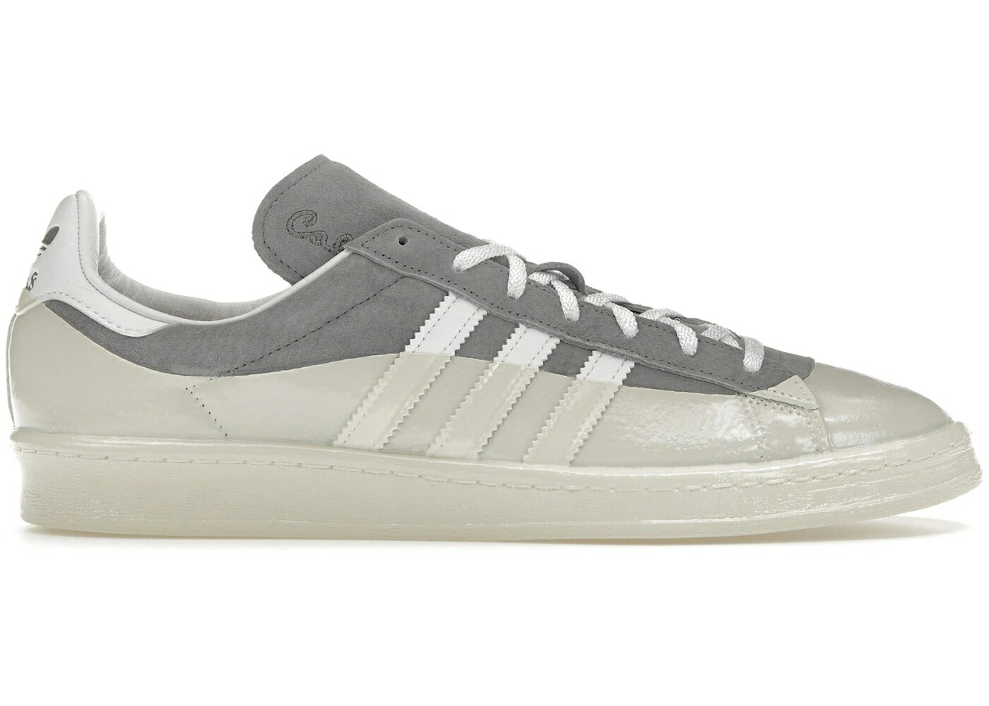 アディダス 構内 薄墨色 薄墨色 白いこと 白いこと スニーカー メンズ ADIDAS CAMPUS 80S CALI THORNHILL DEWITT GREY / GREY CLOUD WHITE OFF WHITE