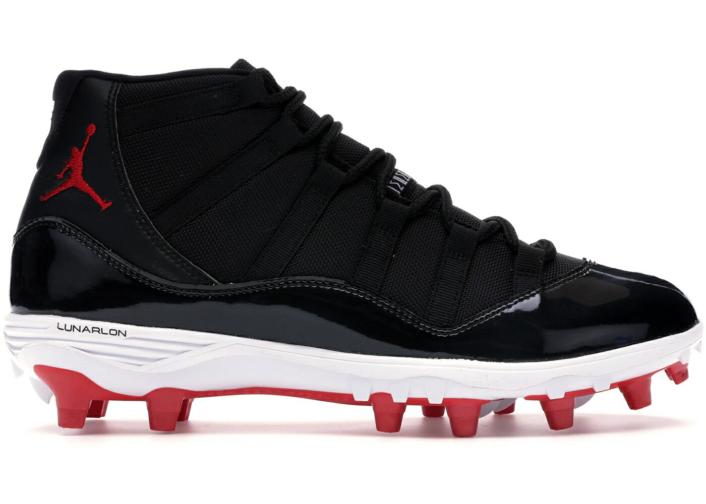 ナイキ ジョーダン 黒いこと 黒いこと 赤 赤いこと 白いこと 白いこと スニーカー メンズ JORDAN 11 RETRO CLEAT BRED / BLACK UNIVERSITY RED WHITE