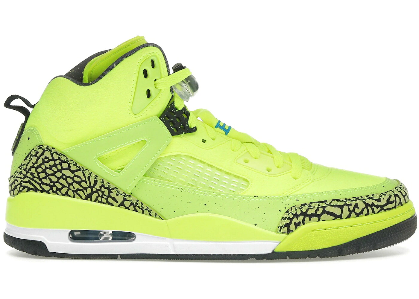 ナイキ ジョーダン 黒いこと 黒いこと 青み 青色 スニーカー メンズ JORDAN SPIZIKE BHM VOLT / VOLT BLACK PHOTO BLUE