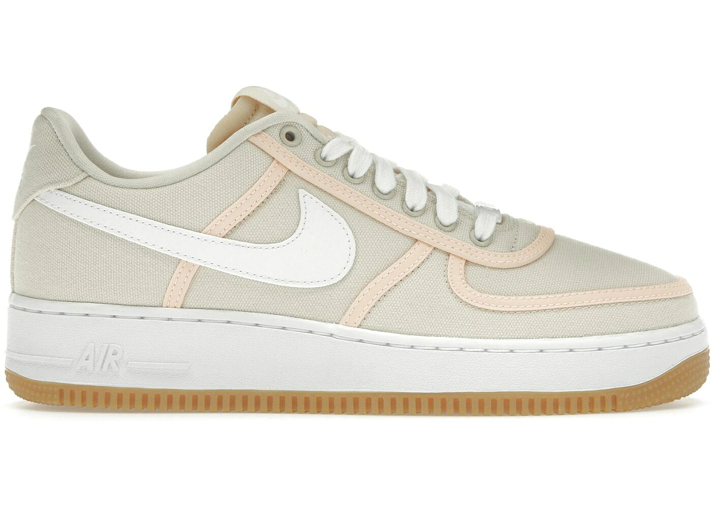 ナイキ プレミアム クリーム 白色 ホワイト クリムゾン エアフォース スニーカー メンズ NIKE AIR FORCE 1 LOW PREMIUM LIGHT CREAM GUM / LIGHT CREAM WHITE CRIMSON TINT