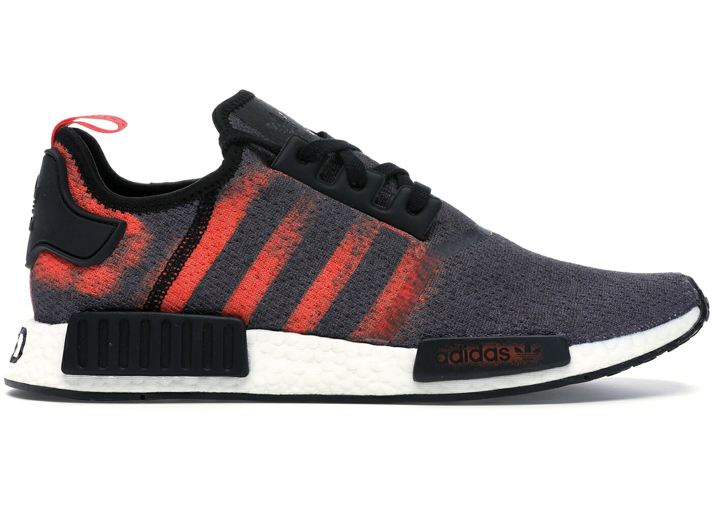 アディダス 赤 赤いこと 中核グループ 黒いこと 黒いこと スニーカー メンズ ADIDAS NMD R1 STENCIL PACK SOLAR RED / CORE BLACK SOLAR RED CORE BLACK