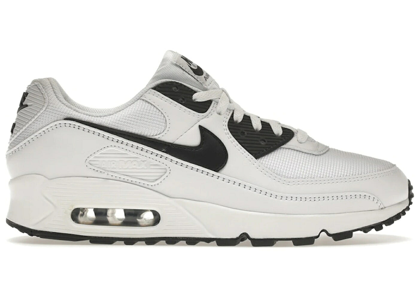 ナイキ マックス 白いこと 白いこと 黒いこと 黒いこと エア湖マックス スニーカー メンズ NIKE AIR MAX 90 WHITE BLACK (2020) / WHITE WHITE BLACK