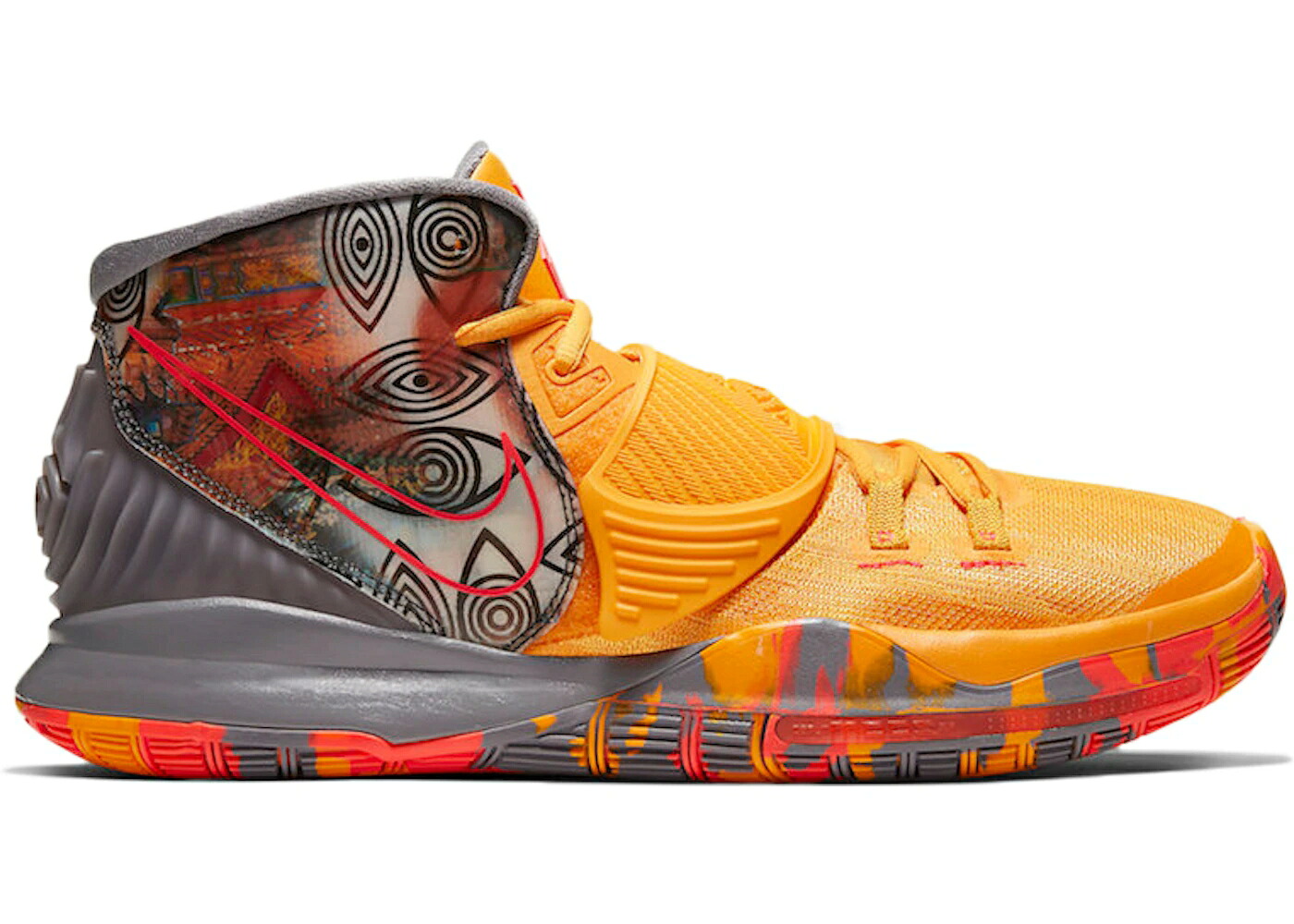 ナイキ カイリー 寄せあわせ スニーカー メンズ NIKE KYRIE 6 PREHEAT COLLECTION BEIJING / MULTI COLOR MULTI COLOR