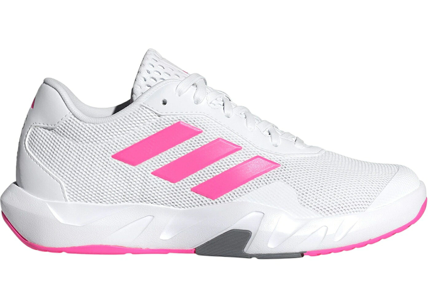 アディダス 白いこと 白いこと サクラ色 薄墨色 薄墨色 WOMEN\u0027S スニーカー レディース ADIDAS AMPLIMOVE WHITE LUCID PINK GREY (WOMEN\u0027S) / CLOUD WHITE LUCID PINK GREY