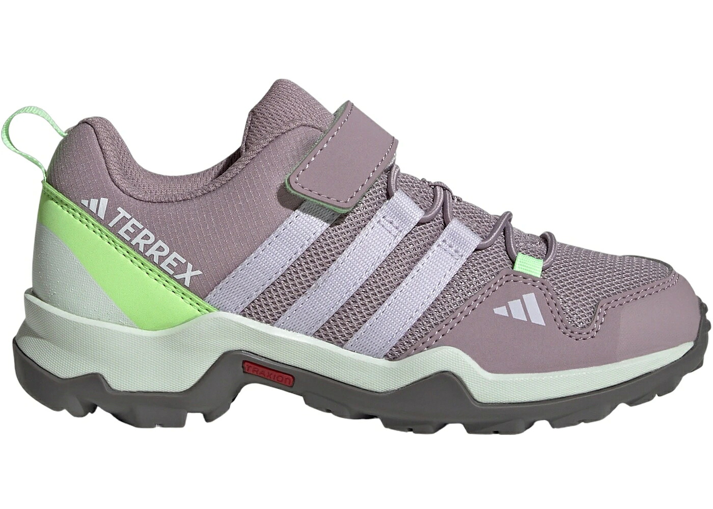 アディダス 銀色 シルバー 緑 グリーン ジュニア キッズ ADIDAS TERREX AX2R PRELOVED FIG SILVER DAWN GREEN SPARK (GS) / PRELOVED FIG SILVER DAWN GREEN ベビー マタニティ スニーカー