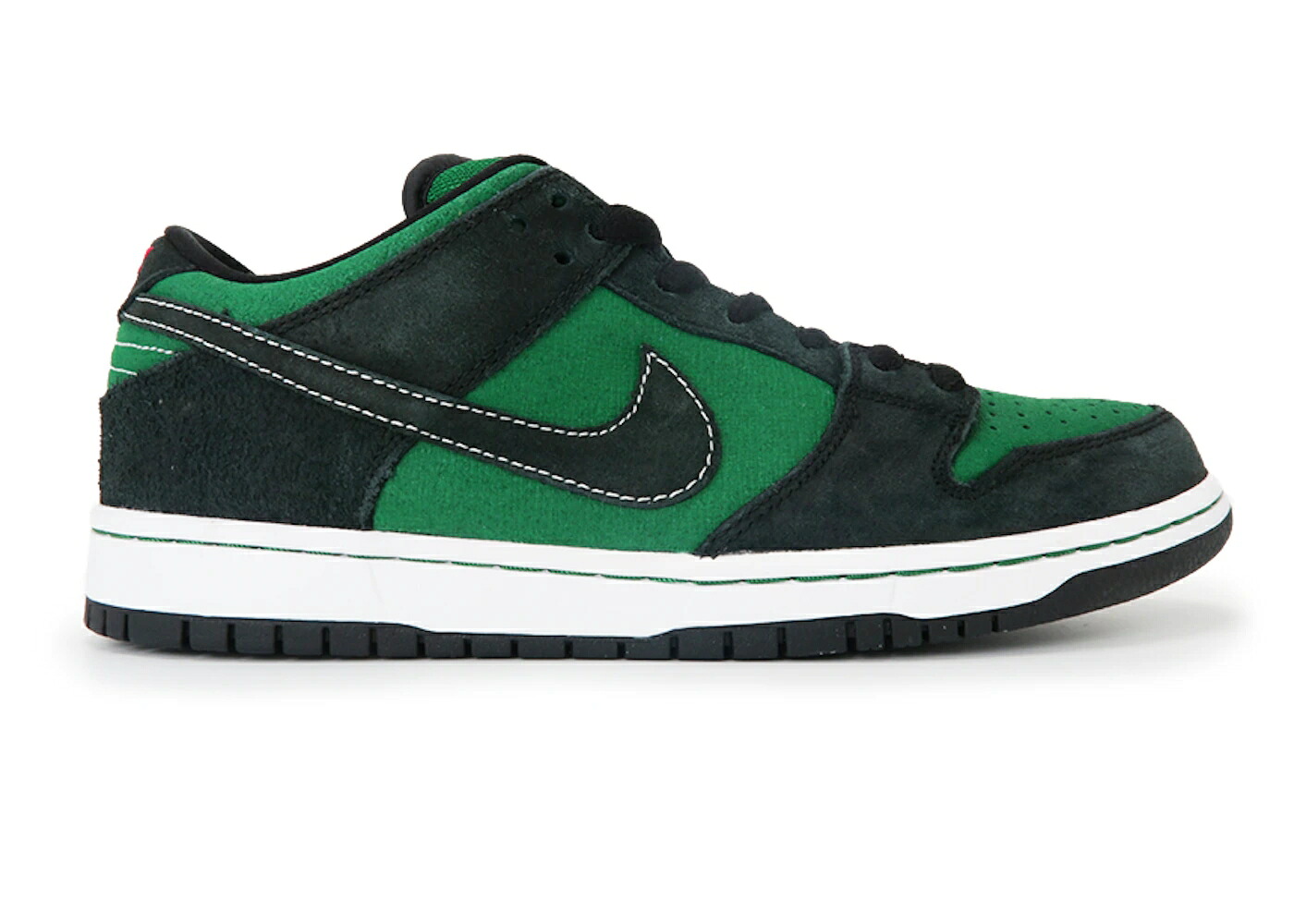 ナイキ エスビー ダンク 緑 グリーン 黒色 ブラック 赤 レッド ダンクロー スニーカー メンズ NIKE SB DUNK LOW PINE GREEN BLACK / PINE GREEN BLACK ATOM RED 89,650円