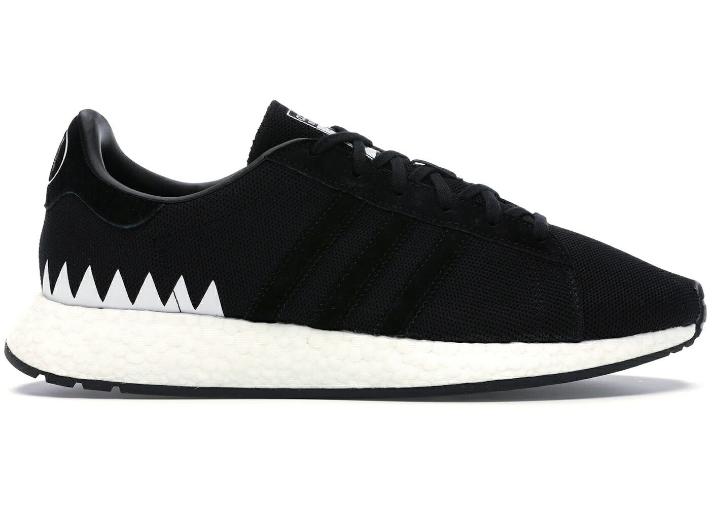 アディダス 中核グループ 黒いこと 黒いこと スニーカー メンズ ADIDAS CHOP SHOP NEIGHBORHOOD CORE BLACK / CORE BLACK CORE BLACK FOOTWEAR